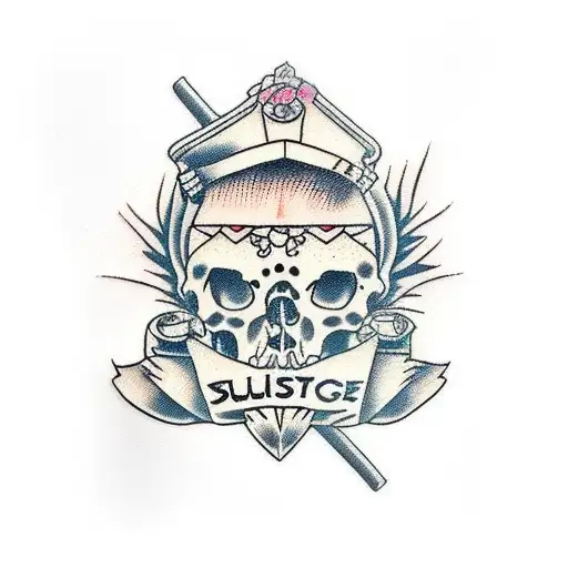 slut tattoo design idea