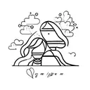 Couple tattoo design idea