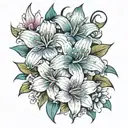 all about lily chou chou  tattoo design idea
