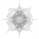 abstract tattoo design idea