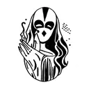 phantom of the opera as a tarot card tattoo design idea