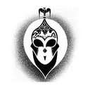 phantom of the opera as a tarot card tattoo design idea