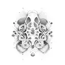 breast cancer tattoo design idea