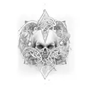 breast cancer tattoo design idea