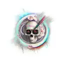 falling in reverse tattoo design idea