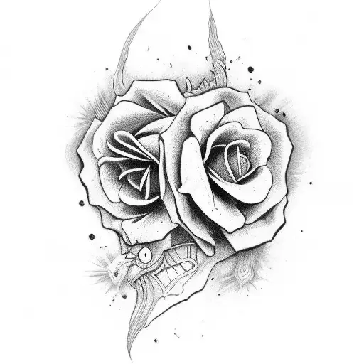 rei dos reis com coroa de espinhos tattoo design idea