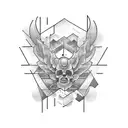 tatuaje en el brazo con la palabra stability tattoo design idea
