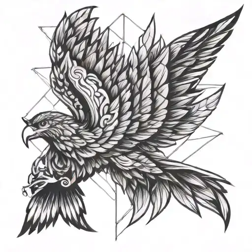 icarus tattoo design idea