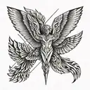 icarus tattoo design idea