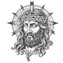 Jesus Christ tattoo design idea