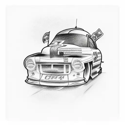 nascar and gambling in memory tattoo tattoo design idea