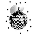 disco ball tattoo design idea