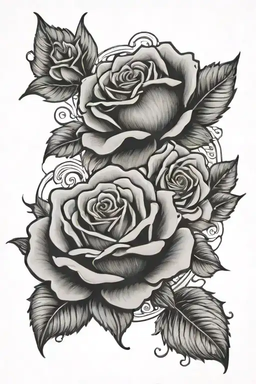 kaiser from blue lock's rose tattoo design tattoo design idea
