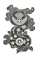 Korean flag tattoo design idea