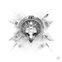 interstellar tattoo design idea