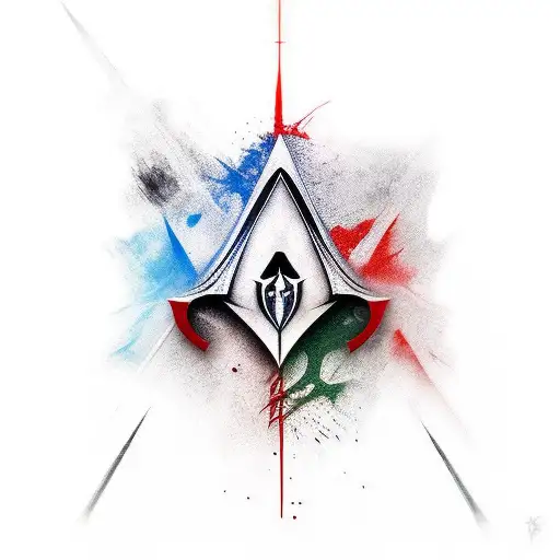 assassins creed  tattoo design idea