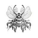 bumblebee  tattoo design idea