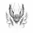 seraphim tattoo design idea