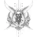 seraphim tattoo design idea
