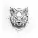 peach tattoo design idea