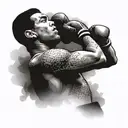 muhammad ali boxing design  tattoo design idea
