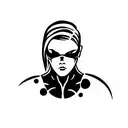 mortal kombat cassie cage tattoo design idea