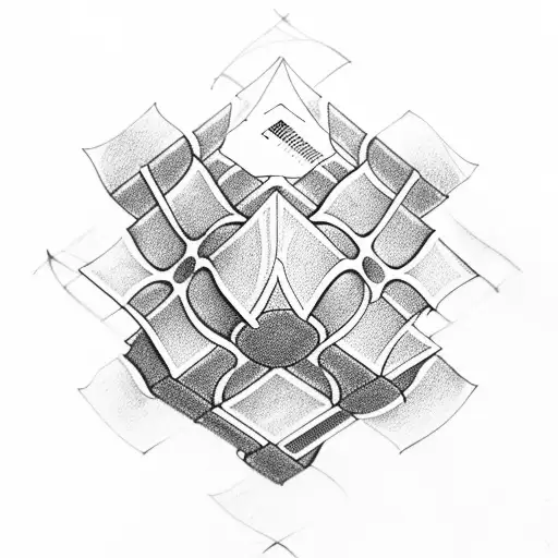 Rubik clube, codes tattoo design idea