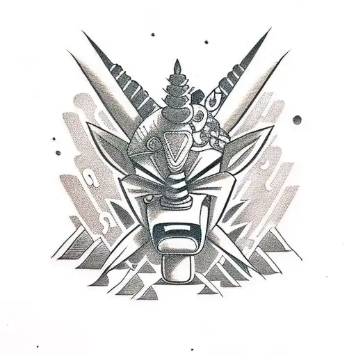 crash bandicoot tattoo design idea