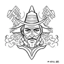 zorro tattoo design idea