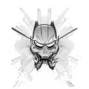 "Hot rod" with flames tattoo design idea