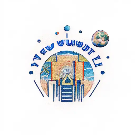 wanderlust tattoo design idea