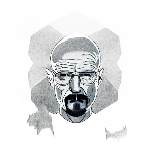 walter white  tattoo design idea