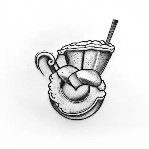 kalvin philiips as a yorkshire pudding tattoo design idea