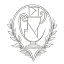 trophy tattoo design idea