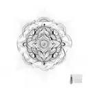 buda tattoo design idea