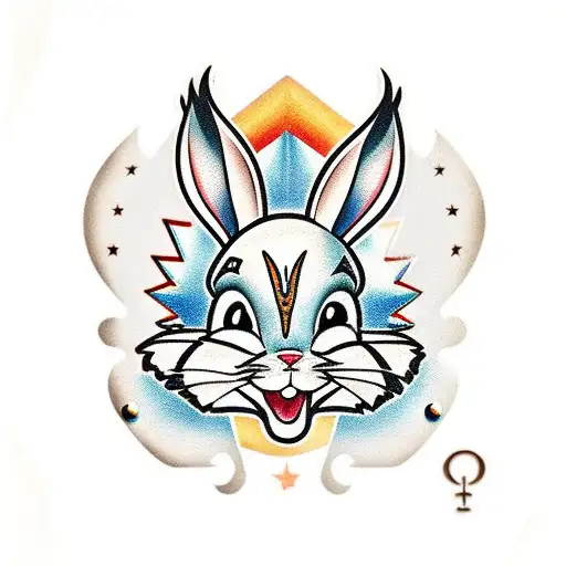 lola bunny tattoo design idea