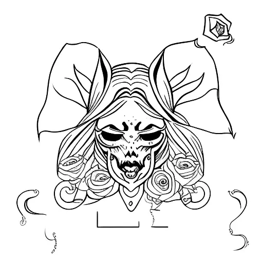 Lilith tattoo design idea