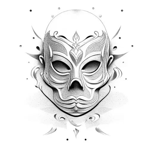 Buy Three Japanese Oni Masks: Digital Download Bundle for Unique Tattoo  Designs Online in India - Etsy