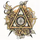deathly Hallows tattoo design idea