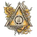 deathly Hallows tattoo design idea