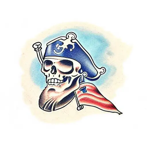 a pirate looks at 40 tattoo design idea