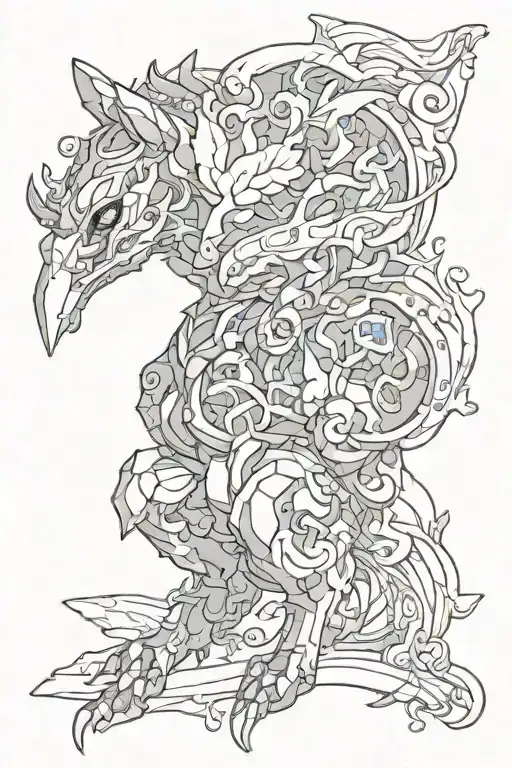Quick tattoo design idea