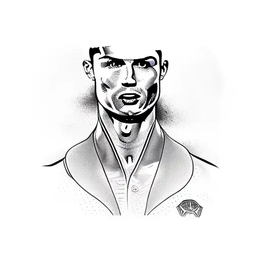 Cristiano Ronaldo tattoo design idea