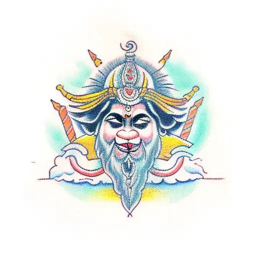 Jai Shri Ram tattoo design idea