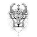 Jai Shri Ram tattoo design idea