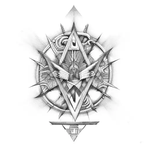 Use the band symbols of Red Hot Chili Peppers, Arctic Monkeys, and Forfun tattoo design idea