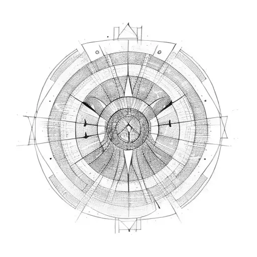 parade of planet tattoo design idea