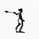 David and Goliath  tattoo design idea