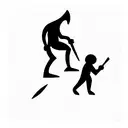 David and Goliath  tattoo design idea