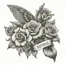 in memory tattoo for brother tattoo design idea